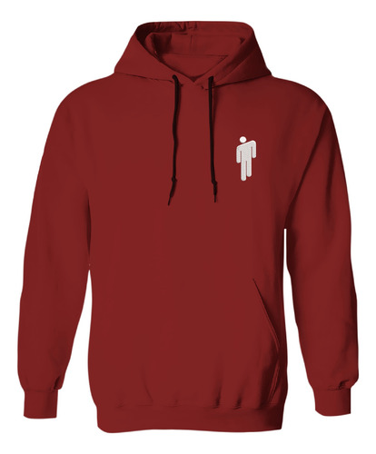 Sudadera Con Gorro Bordada Logo Billie Eilish Cantante Pop