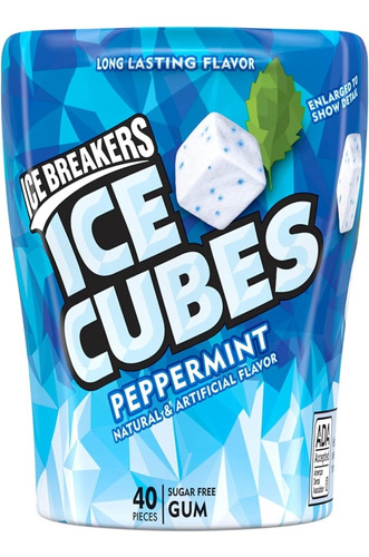 Chicles Hersheys Ice Cubes Peppermint - Eeuu - Envio Gratis.