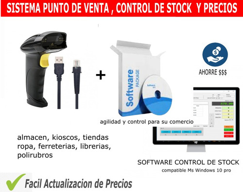 Programa Sistema Supermercado + Lector De Barras
