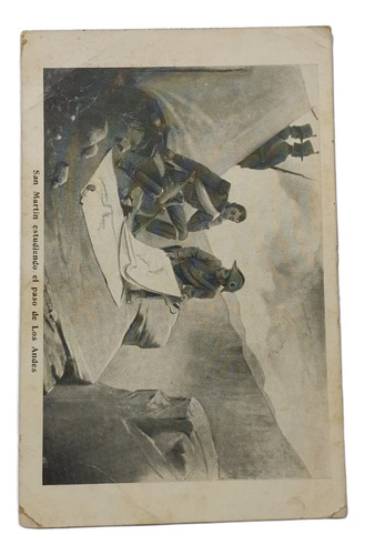 Antigua Tarjera Postal Centenario 1810 1910 San Martín (Usado)