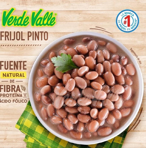 Frijol Pinto Pack De 3 Bolsas De 1k Verde Valle