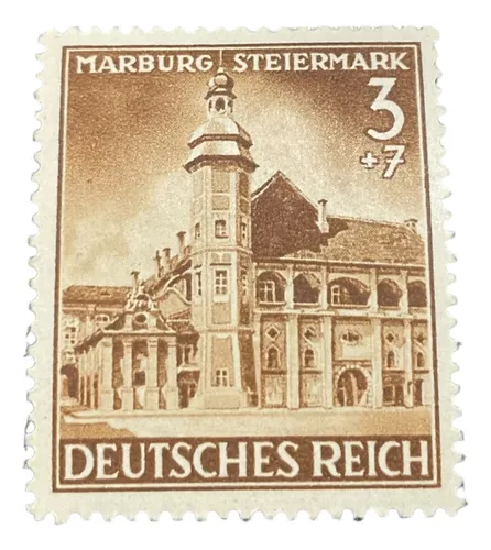 Alemania 3reich Anexion Eslovenia 1941 Sello Usado Excelente (Usado)