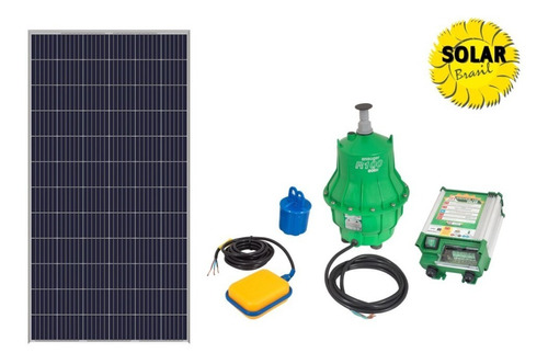 Imagem 1 de 10 de Kit Bomba Reservat Anauger R100 + Placa Solar 330w + Sensor