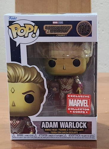 Funko Pop Adam Warlock 1214 Exclusivo Collector Corps. (Usado)