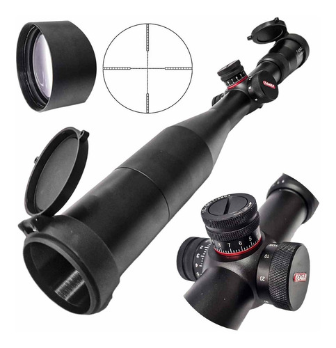 Imagen 1 de 10 de Mira Telescópica T-eagle 6-24x50 Sf Tubo De 30