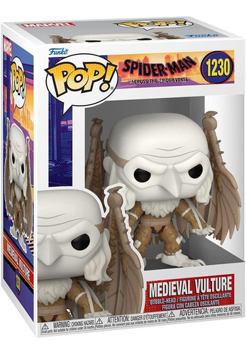 Funko Pop Marvel Spider-man Spider-verse Medieval Vulture