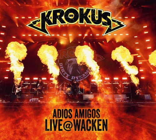 Krokus Adios Amigos Live At Wacken Import Cd + Dvd