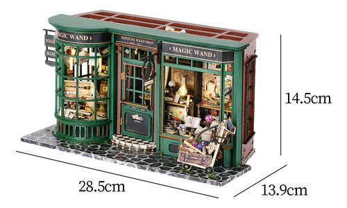 Diy Wooden Miniature Dollhouse Mini Handmade House Model For