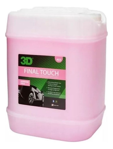 3d Final Touch / Quick Detailer 2 Lt. / 3d Cera Wax Rapida