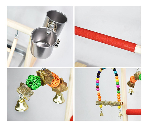 Soporte Universal Para Percha De Loro, Centro De Juegos De
