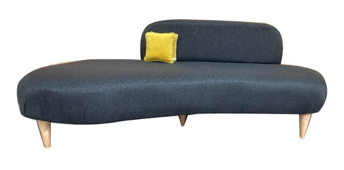 Sofa Sillon Noguchi De Diseño Japones Tapizado En Pana G0