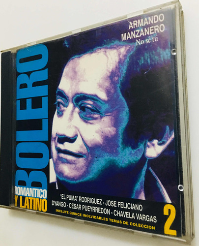 Cd Armando Manzanero Bolero Romántico Y Latino 2