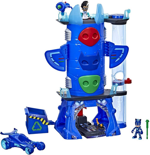 Pj Masks Cuartel Torre Deluxe 58 Cm Incluye Catboy