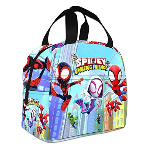 Vayneiojoy Spidey Amigo Almuerzo Bolsa Tote Bolsa De Rrlwu