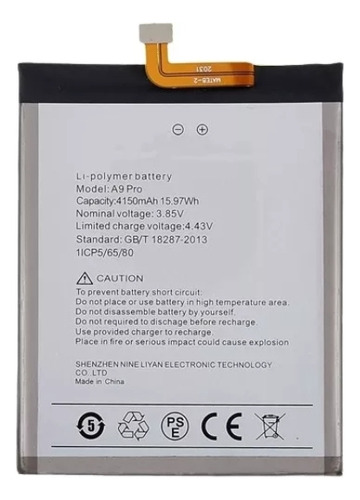 Bateria Pila Umidigi A9 Pro A9pro De 4150mah