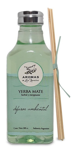 Difusor De Bamboo Aroma Yerba Mate