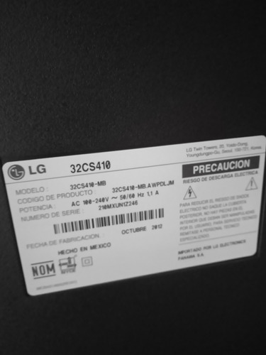 Imagen 7 de 9 de Tv LG 32