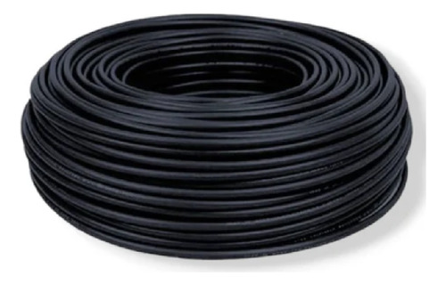 Cable Automotriz 100% Cobre Calibre 18 100 Mts Color Negro