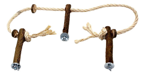 2 Soporte De Percha Para Pájaros, Columpio Colgante De