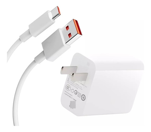 Cargador Para Telefono Xiaomi 12t / 12t Pro Mi Turbo
