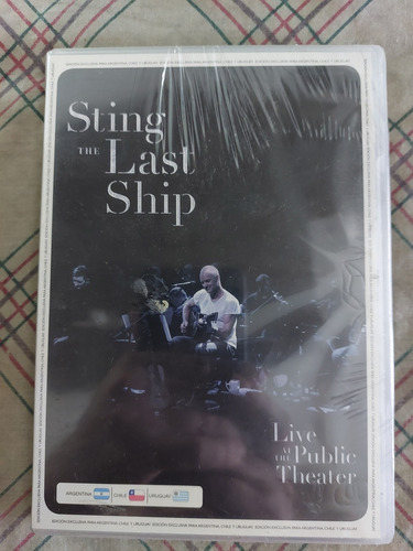 Sting - The Last Ship Live Dvd (2014) Nuevo, Sellado