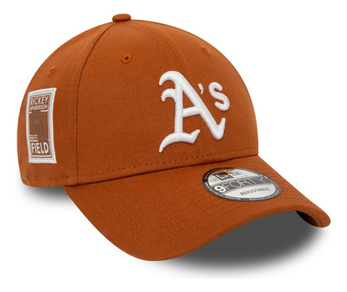 Gorro 9forty Oakland Athletics Essential Patch Coffee