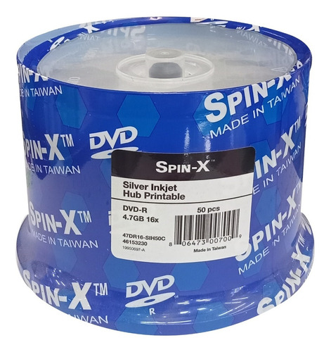 Dvd-r Profesional Ink Silver 50