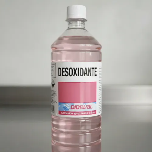 Desoxidante líquido Dideval botella 1 litro removedor de óxido y ...