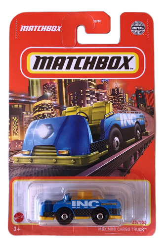 Matchbox Mbx Mini Cargo Truck 2021 Mattel Nuevo 23 / 100