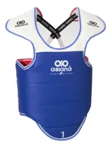 Comprar Peto Oficial Asiana Para Taekwondo Rojo \u002F Azul Unisex