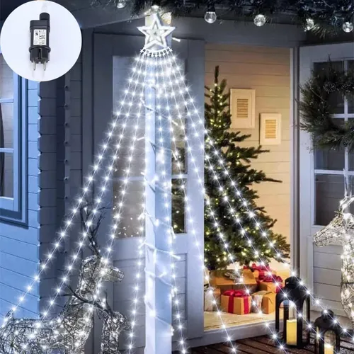comprar Luces Navideñas De Decoración De Jardín Al Aire Libre De 8 M