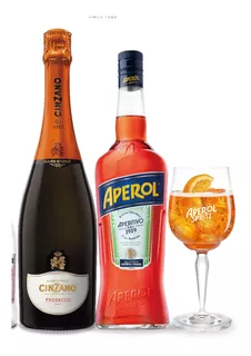 Aperol Spritz + Espumante Cinzano