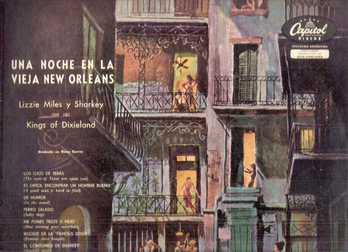 Sharkey: Una Noche En La Vieja New Orleans / Vinilo Capitol