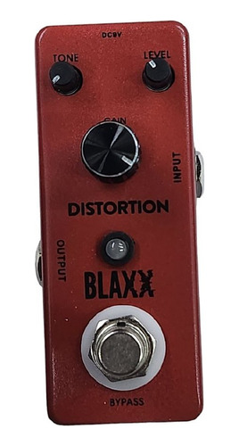 Pedal Distorsion Stagg Bxdista Mini Blaxx Musicapilar