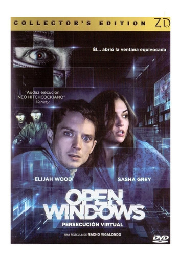 Open Windows Persecucion Virtual | Dvd Elijah Wood Película