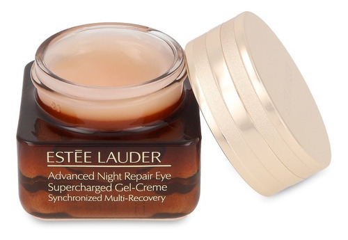 Crema/Gel Eye Supercharged Gel-Creme Synchronized Multi-Recovery Estée Lauder Advanced Night Repair día/noche para todo tipo de piel de 15mL