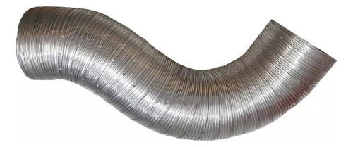 Caño Corrugado Aluminio Flexible 6 Pulgadas -  Largo 100 Cm
