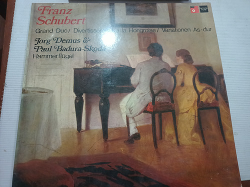 Lp Franz Schubert Grand Duo Jorg Demus & Paul Badura Skoda 