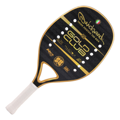 Raquete Beach Tennis Quicksand Gold Club 2024 + Capa