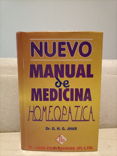 Nuevo Manual De Medicina Homeopática (Usado)