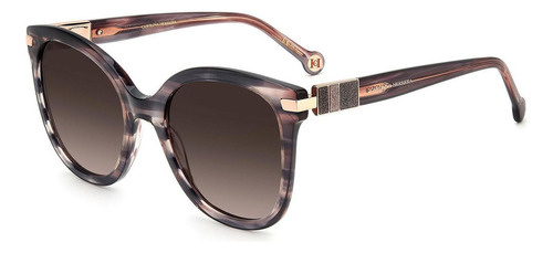 Lentes De Sol Carolina Herrera Mujer 2061041zx55ha Pink Horn