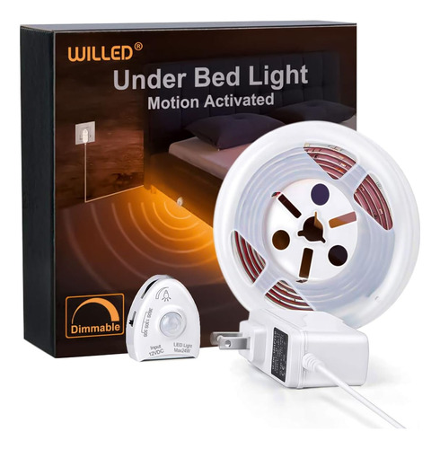 Luz Debajo De Cama, Luz De Cama Regulable Activada Por ...