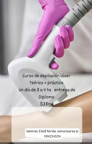 comprar Cursos Depilacion Definitiva Láser.  Teórico Y Práctico En F