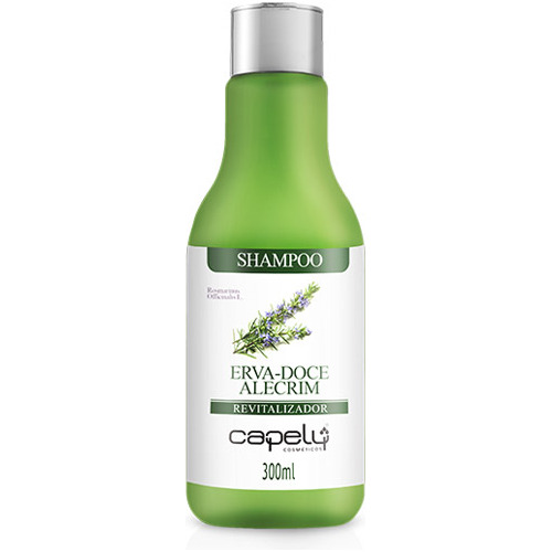 Shampoo Capely Erva Doce-alecrim 300ml