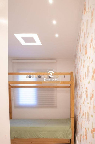 Apartamento Com 2 Dormitórios À Venda, 90 M² Por R$ 720.000,00 - Vila Pires - Santo André/sp - Ap16218