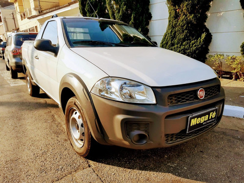 Imagem 6 de 14 de Fiat Strada Hard Working 1.4 Flex Branco Completo 2020