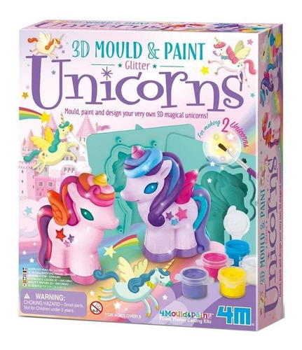 Moldea Y Pinta Unicornios