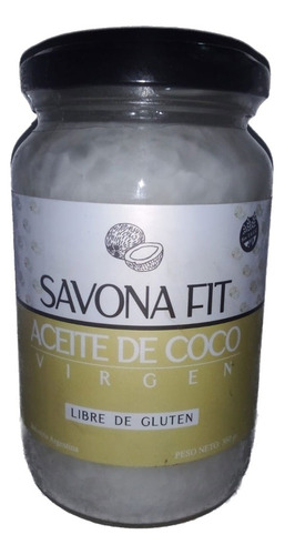 Aceite Coco Virgen Savona Fit X360ml