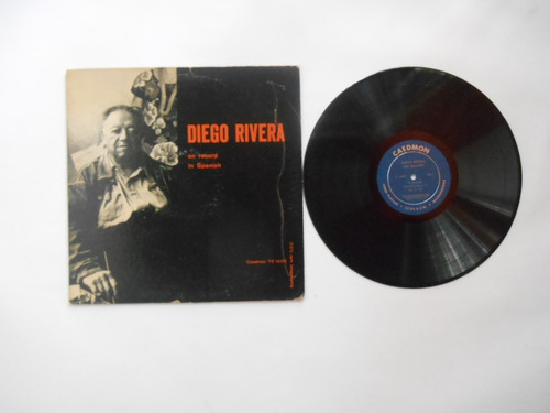 Lp Vinilo Diego Rivera On Record In Spanish Printed Usa 1958
