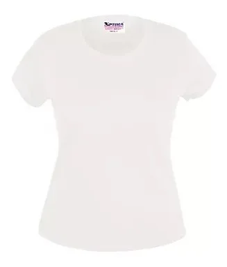 Playera dama cuello redondo sales
